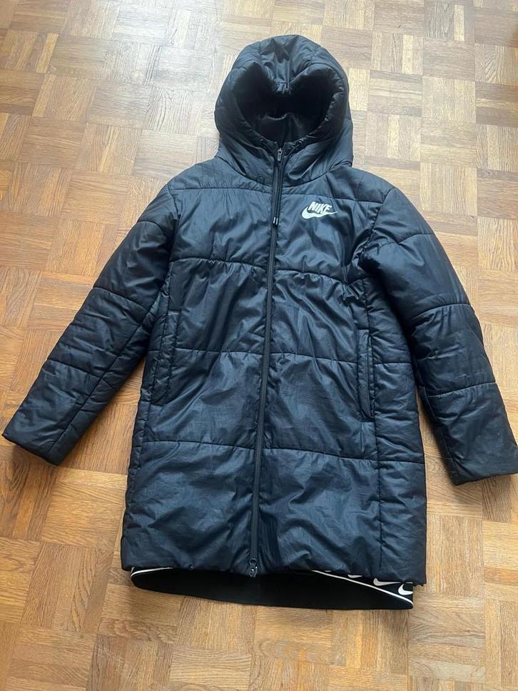 Doudoune longue Nike noire à capuche – mixte / unisexe, Kleding | Heren, Jassen | Winter, Zo goed als nieuw, Maat 46 (S) of kleiner
