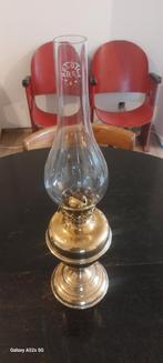 Olielamp jaren 1871 19de eeuws dus, Antiek en Kunst, Antiek | Brons en Koper, Ophalen