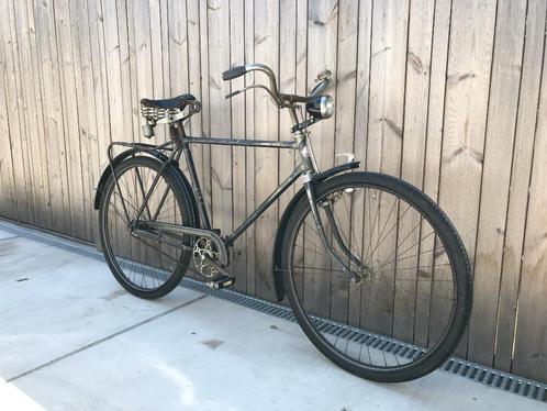 Zéér oude herenfiets in mooie originele staat, Fietsen en Brommers, Fietsen | Heren | Herenfietsen, Gebruikt, Ophalen