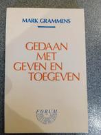Mark Grammens. Gedaan met geven en toegeven, Ophalen, Gelezen