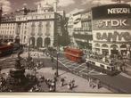 Aluminium reuze kader London Picadilly Circus '70ies XXL, Verzamelen, Reclamebord, Gebruikt, Ophalen