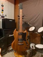 Epiphone SG worn brown, Musique & Instruments, Comme neuf, Epiphone, Solid body, Enlèvement ou Envoi