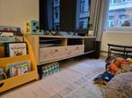 TV meubel - Meubella - Fiona, Huis en Inrichting, Kasten |Televisiemeubels, Ophalen, Gebruikt, Eikenhout, Antiek