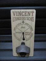 ouvre bouteilles mural "Vincent" le bingo des tâches neuf, Enlèvement ou Envoi, Neuf