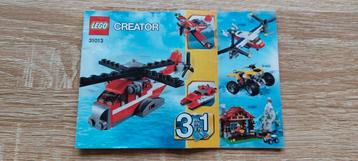 Lego creator 3-in-1 red thunder