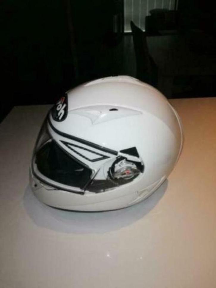 Motorhelm, integraalhelm Airoh Wit, Motoren, Kleding | Motorhelmen, Heren, Integraalhelm, L, Overige merken, Ophalen