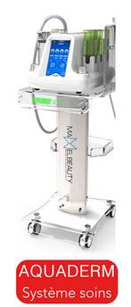 Hydrafacial Aquaderm machine pro Maxelbeauty Benelux, Comme neuf, Autres types