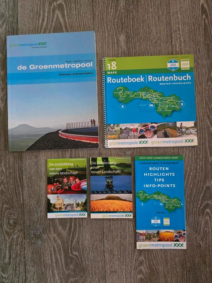 De Groen metropool boeken en kaarten, Livres, Atlas & Cartes géographiques, Enlèvement ou Envoi