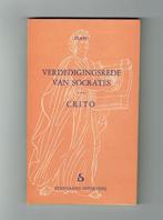 Boek-Verdedigingsrede van Socrates/Crito ned. vertaling, Gelezen, Overige niveaus, Diverse auteurs, Ophalen of Verzenden