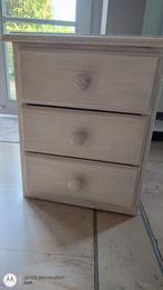 nacht kastjes, Moins de 55 cm, Comme neuf, Moins de 45 cm, Enlèvement