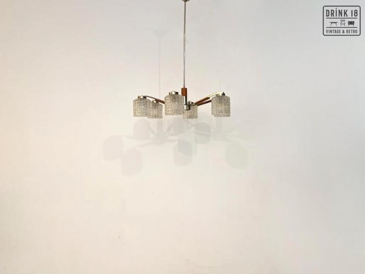 Vintage - Hanglamp XL, Antiek en Kunst, Curiosa en Brocante, Ophalen