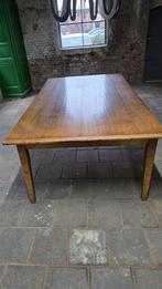 Antieke Franse boerentafel van eikenhout, Enlèvement, Utilisé, Chêne