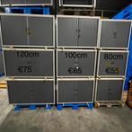 Volet/ porte roulante/classeur, portes gris clair/gris foncé, Enlèvement, Utilisé