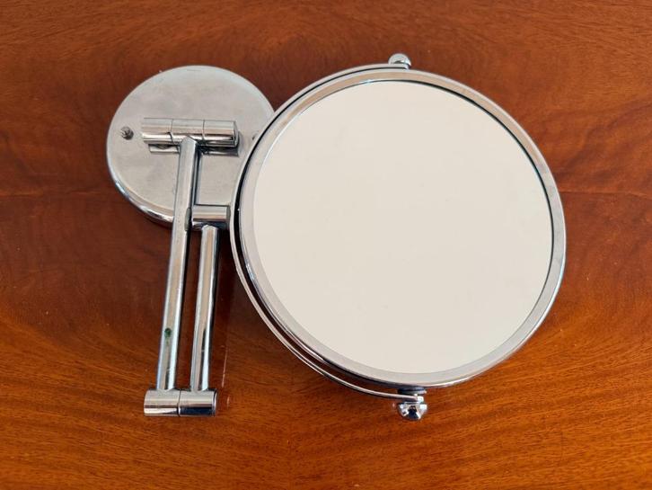 Make-up spiegel - scheerspiegel Sapho X-Round 20 cm, Huis en Inrichting, Woonaccessoires | Spiegels, Zo goed als nieuw, Minder dan 50 cm