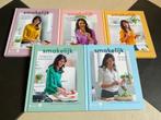 Set van 5 kookboeken Sandra Bekkari Smakelijk, Boeken, Kookboeken, Ophalen of Verzenden, Nieuw, Sandra Bekkari