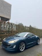 Peugeot RCZ SPORT 1.6 benzine van 2011 - 1 JAAR GARANTIE, Auto's, Peugeot, Euro 5, Zwart, Blauw, Leder