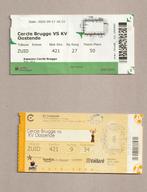 2 versch (gebruikte) tickets Cercle - Oostende (2020-2022), Verzamelen, Sportartikelen en Voetbal, Ophalen of Verzenden, Gebruikt