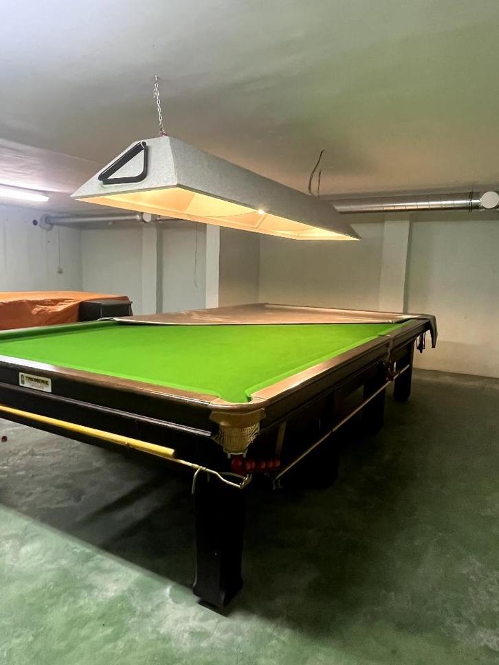 Professionele iconische Tremerie snooker - uitmuntende staat, Sport en Fitness, Biljarten en Poolen, Zo goed als nieuw, Snookertafel