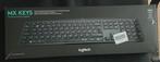 Logitech MX KEYS en allemand, Informatique & Logiciels, Ergonomique, Comme neuf, Enlèvement, Autres dispositions