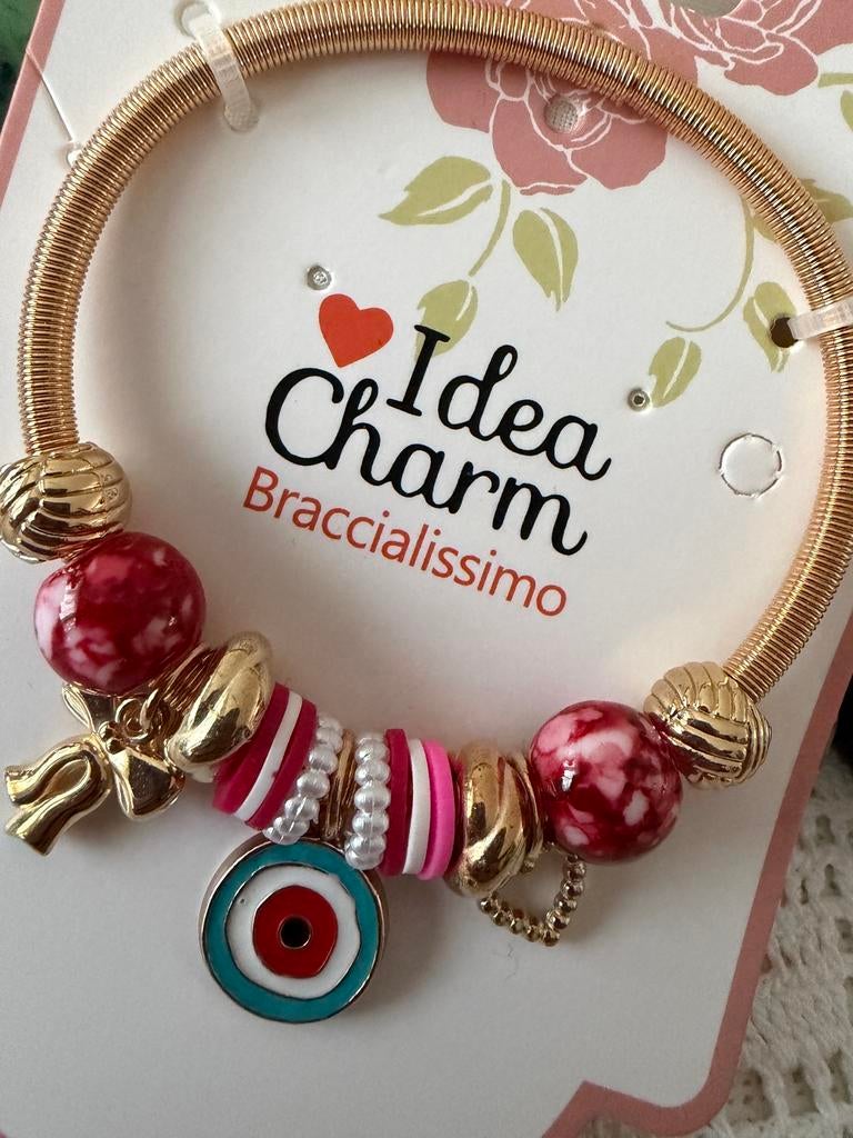 ️ Idea Charm Braccialissimo bedelarmband,, Handtassen en Accessoires, Bedels, Zo goed als nieuw, Ophalen of Verzenden