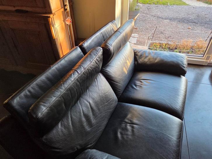 Canapé en cuir, Maison & Meubles, Canapés | Coins salons complets, Cuir, Enlèvement