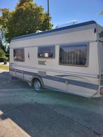 Caravan fendt platin 470, Caravans en Kamperen, Caravans, Vast bed, Rondzit, Particulier, Ringverwarming