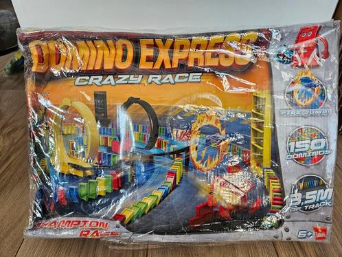 Domino Express crazy race NIEUW, Kinderen en Baby's, Speelgoed | Racebanen, Nieuw, Onderdelen, Ophalen