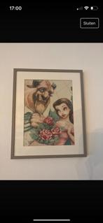 Kader diamond painting Belle en beest, Ophalen of Verzenden