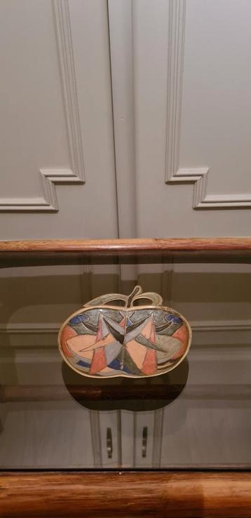 VINTAGE MESSING EMAILLE SCHAALTJE beschikbaar voor biedingen