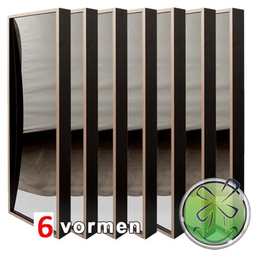 Lachspiegelset 6 stuks (KJH 1), Hobby en Vrije tijd, Feestartikelen, Nieuw, Versiering, Ophalen of Verzenden