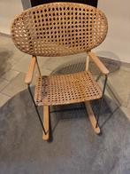Schommelstoel, Ophalen, Bruin, Nieuw, Riet of Rotan