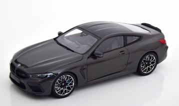 BMW M8 F92 Coupe Grijs 2020 Minichamps 1/18 (NIEUW)