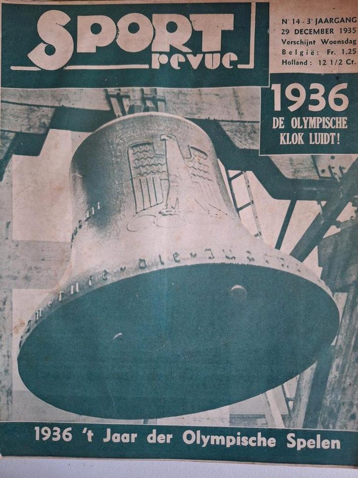 Sport Revue 1934 - 1935 - 35 nummers in totaal, Verzamelen, Tijdschriften, Kranten en Knipsels, Ophalen of Verzenden