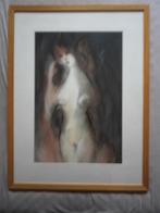 Aquarelle "Visage de la nuit" de Jean Lejour (1972), Antiquités & Art, Enlèvement