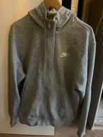 Grijze zip up van Nike, Kleding | Heren, Truien en Vesten, Maat 48/50 (M), Nike, Ophalen of Verzenden, Zo goed als nieuw