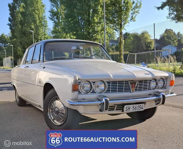 Rover 2000TC | 1967 | Route 66 Auctions, Auto's, Oldtimers, Bedrijf, Te koop, Rover, Benzine, Overige carrosserie, Handgeschakeld