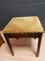 TABOURET CARRÉ, Enlèvement, Comme neuf, Bois