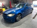 BMW 318d - E91 - EXPORT - navi/xenon/airco/panorama, Autos, 5 places, Break, Tissu, Bleu
