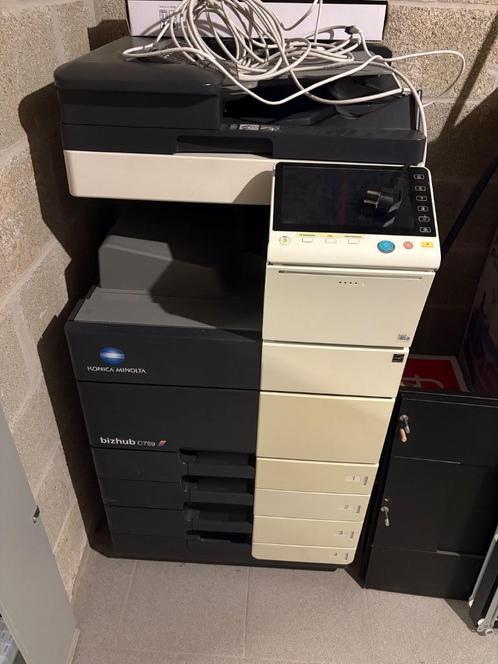 Photocopieur Konica-Minolta C759 - En panne, Computers en Software, Printers, Niet werkend, Kopieermachine, Kleur printen, Kopieren