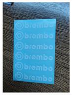 Brembo - Autocollants pour étriers résistants à la chaleur,, Envoi