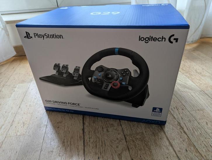 Logitech g29 et  pedales avec garantie. Pour ps4/ps5 ou pc, Games en Spelcomputers, Spelcomputers | Sony Portables | Accessoires