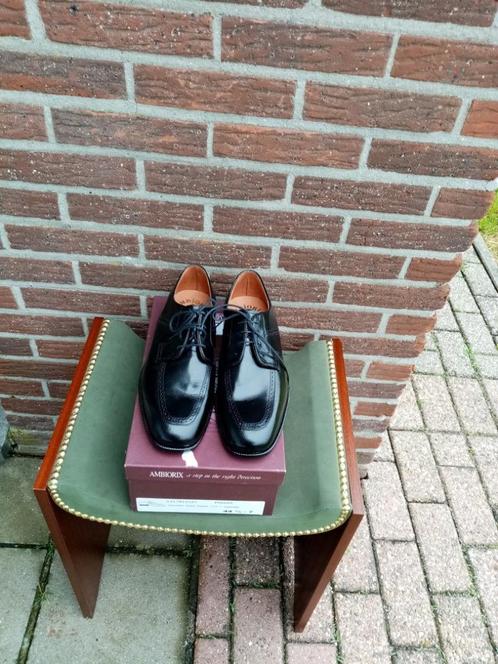 Heren schoenen Ambiorix Mt44,5, Kleding | Heren, Schoenen, Nieuw, Veterschoenen, Zwart, Ophalen of Verzenden