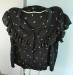 Mooie bloes korte mouwen maat XL *Vero Moda* Hele g. staat, Vero Moda, Zwart, Maat 46/48 (XL) of groter, Ophalen of Verzenden