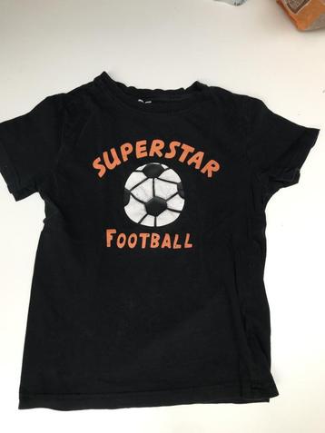 t-shirt voetbal 122/128