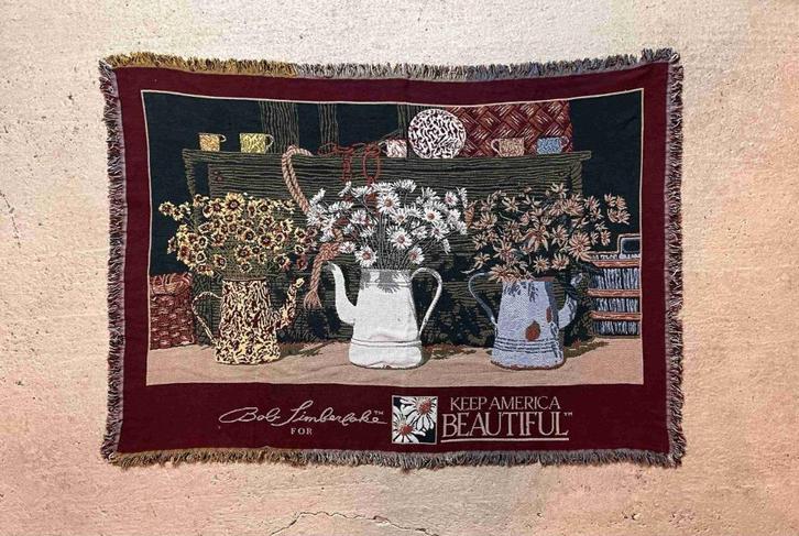 Grand Foulard woonkleed 170/117, Huis en Inrichting, Woonaccessoires | Plaids en Woondekens, Gebruikt, Ophalen of Verzenden