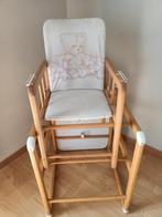 Verhoogde kinderstoel met tafeltje, Kinderen en Baby's, Ophalen, Gebruikt, Overige typen, Aanschuifbaar