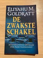 Boek De zwakste schakel E. Goldratt, Ophalen, Gelezen, Goldratt
