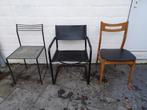 ENSEMBLE DE CHAISES RÉTRO VINTAGE, DESIGN SUPPLÉMENTAIRE, Enlèvement