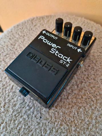 Boss Power Stack ST-2 – Distortion Pedal beschikbaar voor biedingen