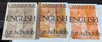 Oud Engels schoolboek Cambridge English for Schools, Gelezen, Engels, Diverse auteurs, Ophalen of Verzenden